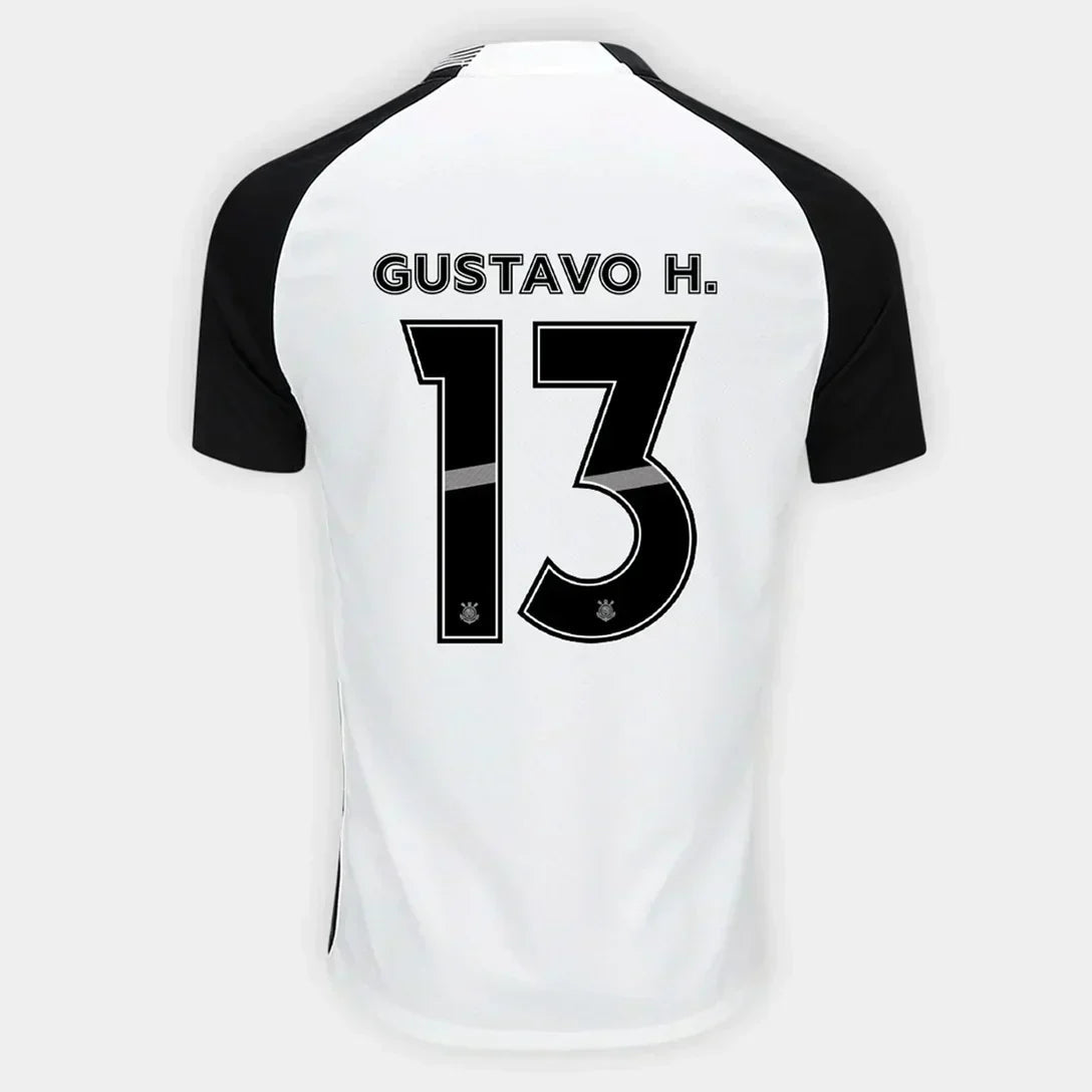 Jersey Corinthians 2025/26 Fan "Gustavo Henrique 13" I Go Jersey