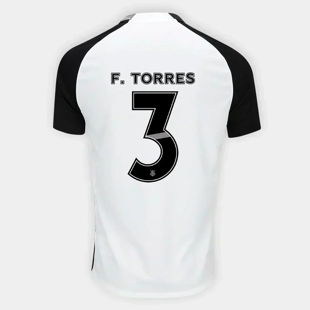 Jersey Corinthians 2025/26 Fan "Felix Torres 3" I Go Jersey