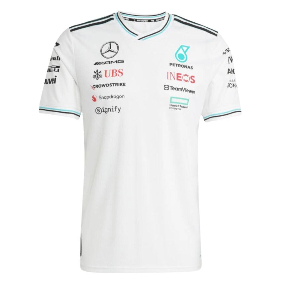 Mercedes AMG Petronas adidas F1 2025 Team Driver T-Shirt Formula 1 F1 Formula One Go Jersey