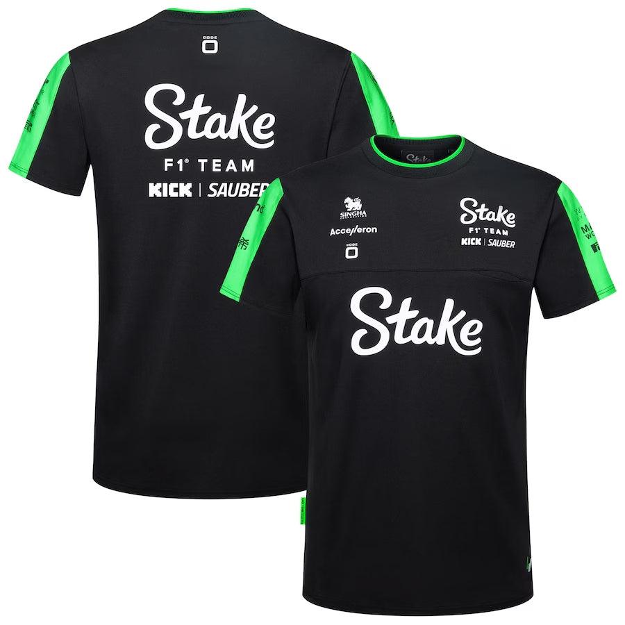 Kick Sauber 2024 Team Set Up T-Shirt Formula 1 F1 Formula One Go Jersey