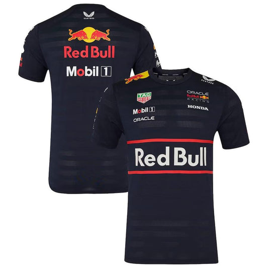 Red Bull Racing 2025 Team Set Up T-Shirt Formula 1 F1 Formula One Go Jersey
