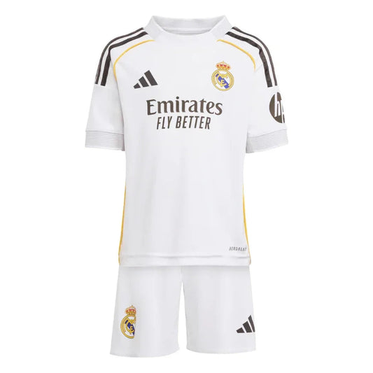 Kids Kit Real Madrid Home Fan Jersey 2025/26 Go Jersey