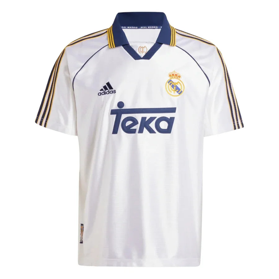 Real Madrid Teka Retro 1999/00 Home Go Jersey