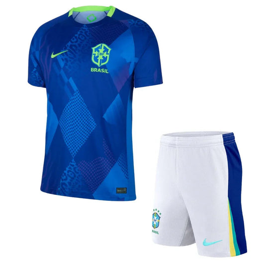 Kids Kit Brazil Away Fan Jersey 2025/26 Go Jersey