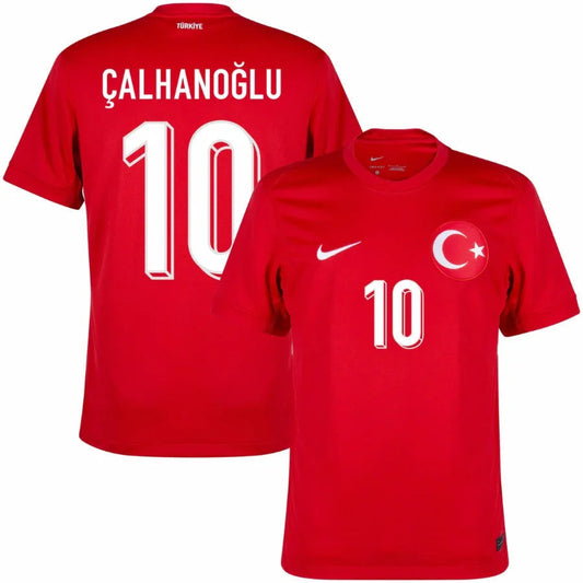 Turkey Çalhanoğlu 10 Away Fan Jersey 2025/26 Go Jersey