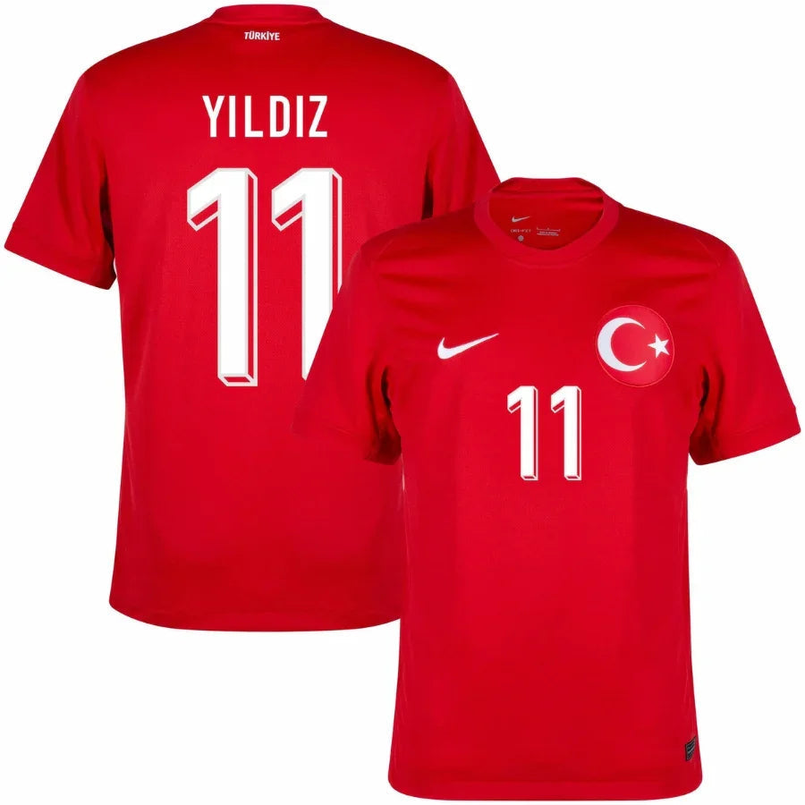 Turkey Yildiz 11 Away Fan Jersey 2025/26 Go Jersey