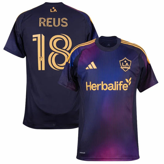LA Galaxy Away Reus 18 Fan Jersey 2025/26 Go Jersey