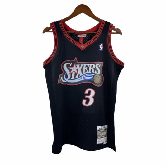 Philadelphia 76ers Allen Iverson 2000-01 Edition NBA Jersey – Black Go Jersey