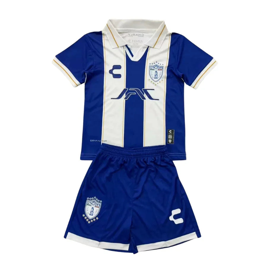 Kids Kit Pachuca Home Fan Jersey 2025/26 Go Jersey