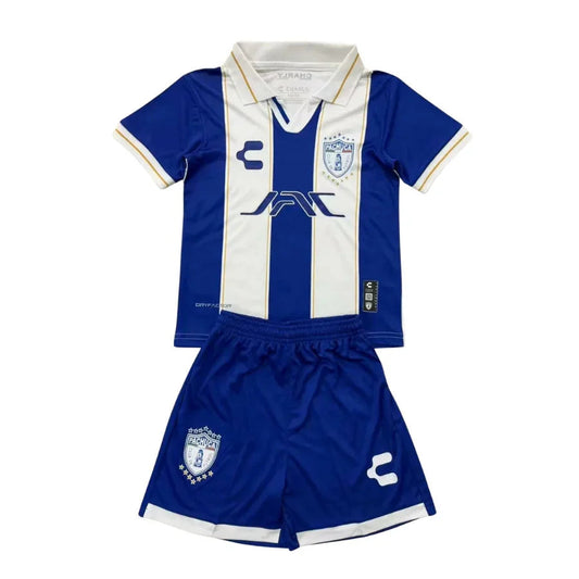 Kids Kit Pachuca Home Fan Jersey 2025/26 Go Jersey
