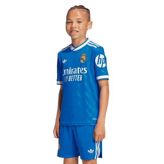 Kids Kit Real Madrid Third Fan Jersey 2025/26 adidas Originals Go Jersey