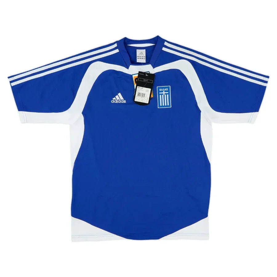 Greece Retro Home Fan Jersey 2004/06 Go Jersey