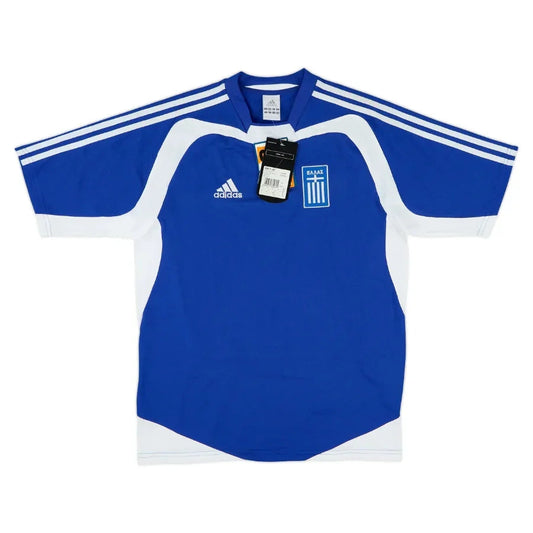 Greece Retro Home Fan Jersey 2004/06 Go Jersey