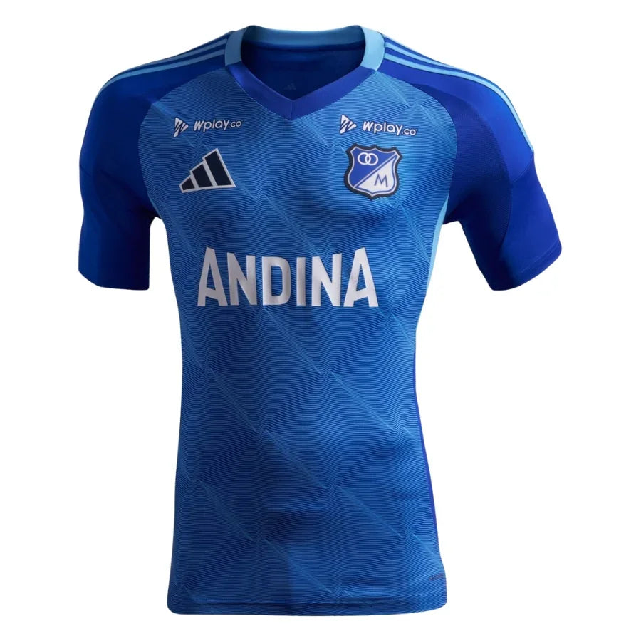 Millonarios Home Fan Jersey 2025/26 Go Jersey