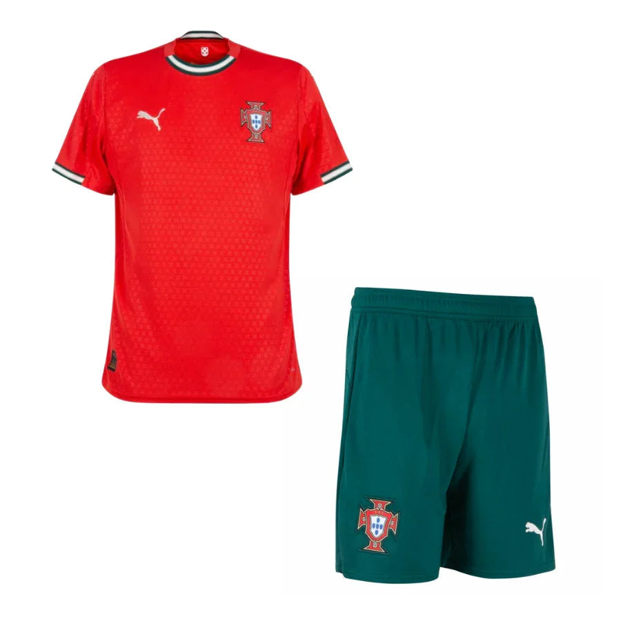 Kids Kit Portugal Home Jersey 2025/26 Go Jersey