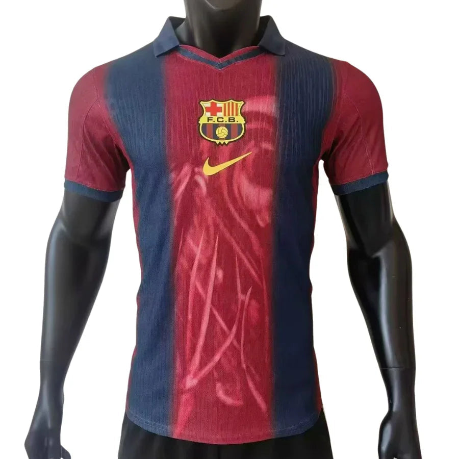 Barcelona Retro 2000 Player Version GoJersey