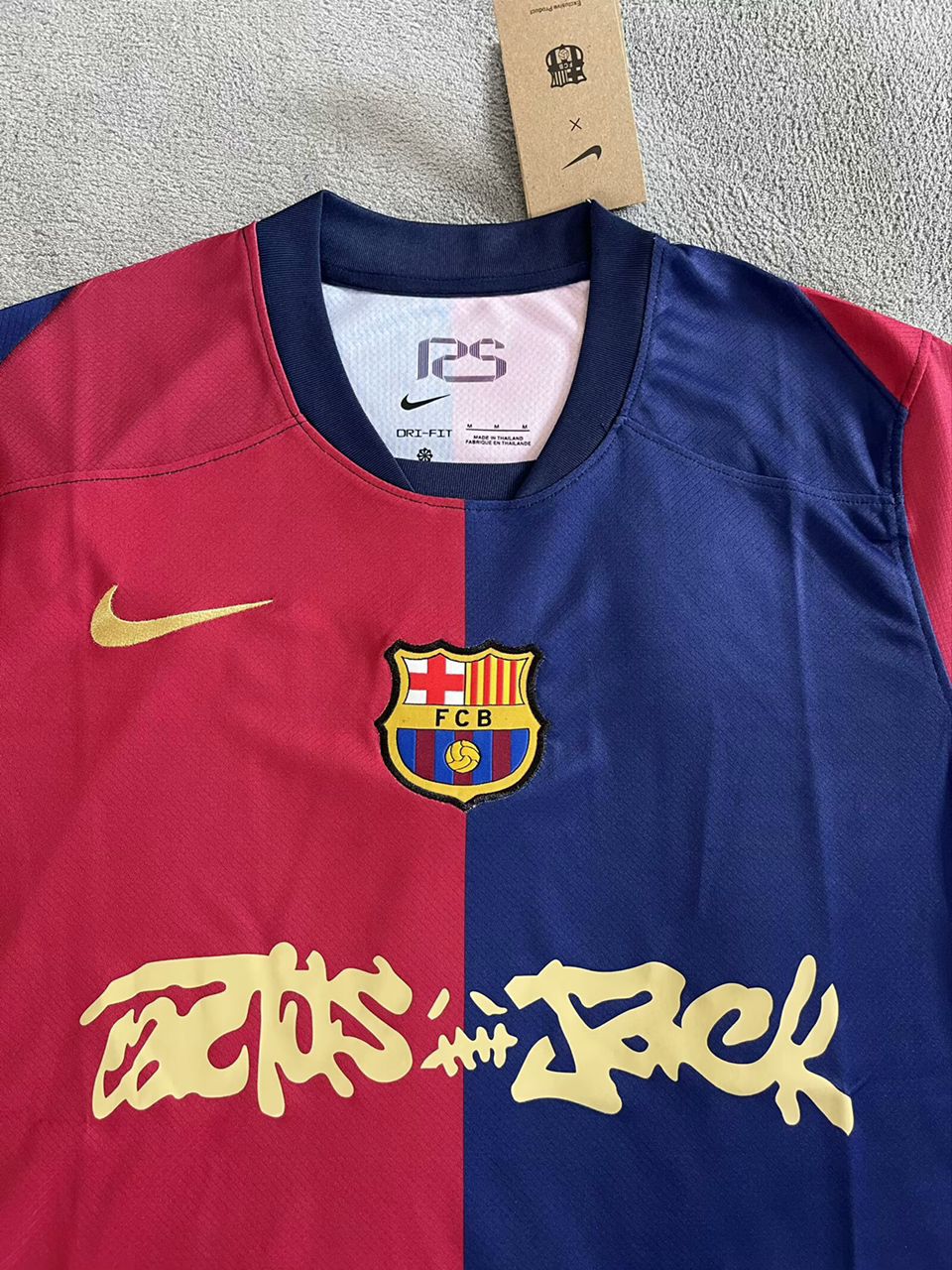 Barcelona Home Jersey X Travis Scott Go Jersey