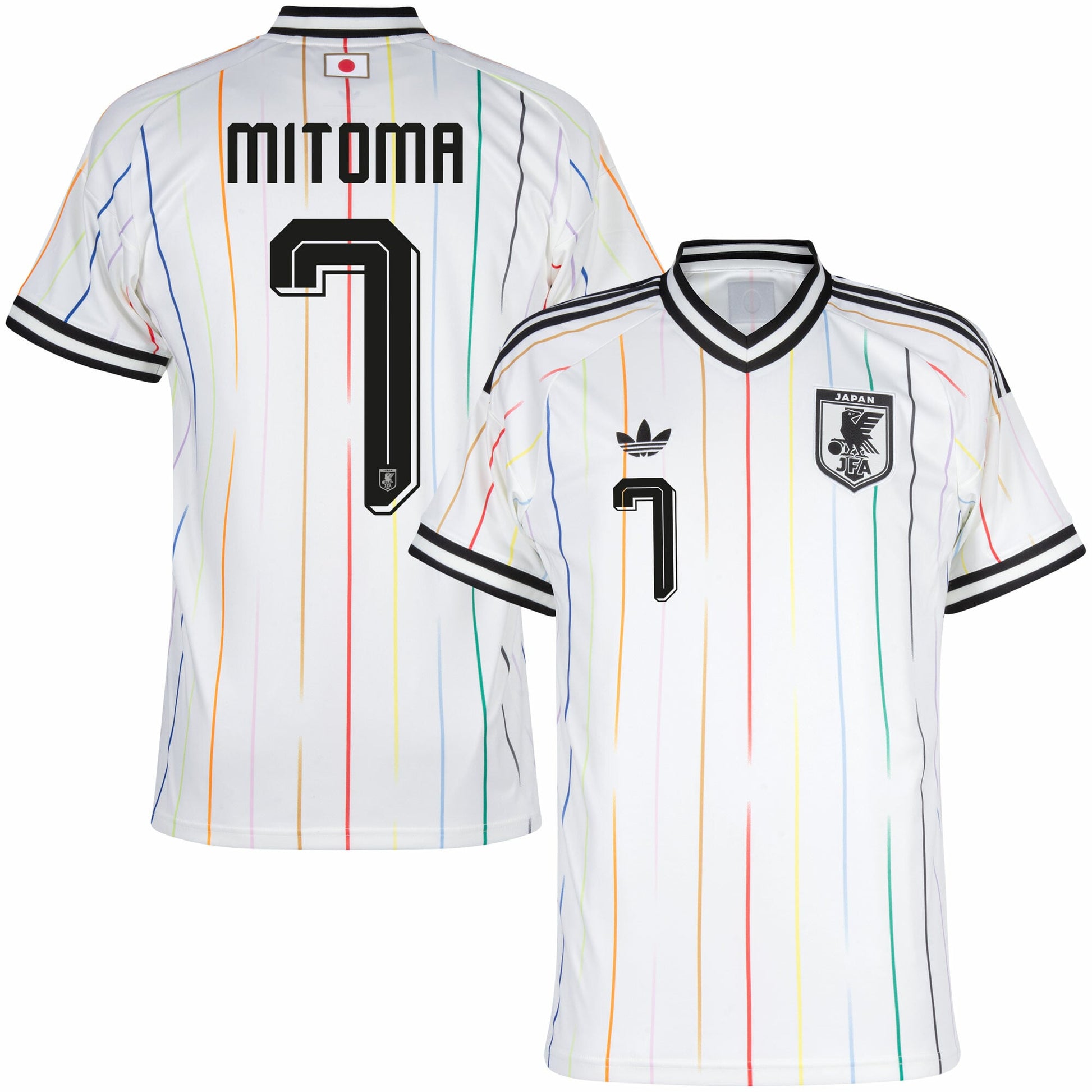 Japan Away Fan Jersey Mitoma 7 Shirt 2026-2027 GoJersey