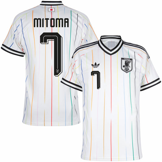 Japan Away Fan Jersey Mitoma 7 Shirt 2026-2027 GoJersey