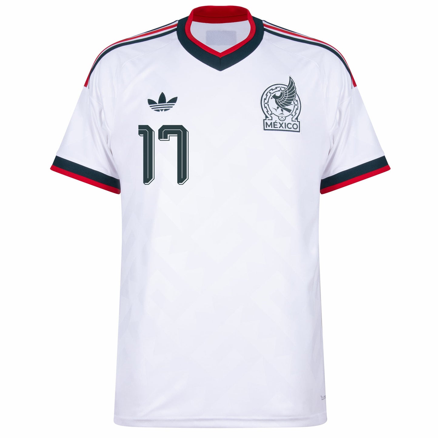 Mexico Away Fan Jersey Pineda 17 Shirt 2026-2027 GoJersey