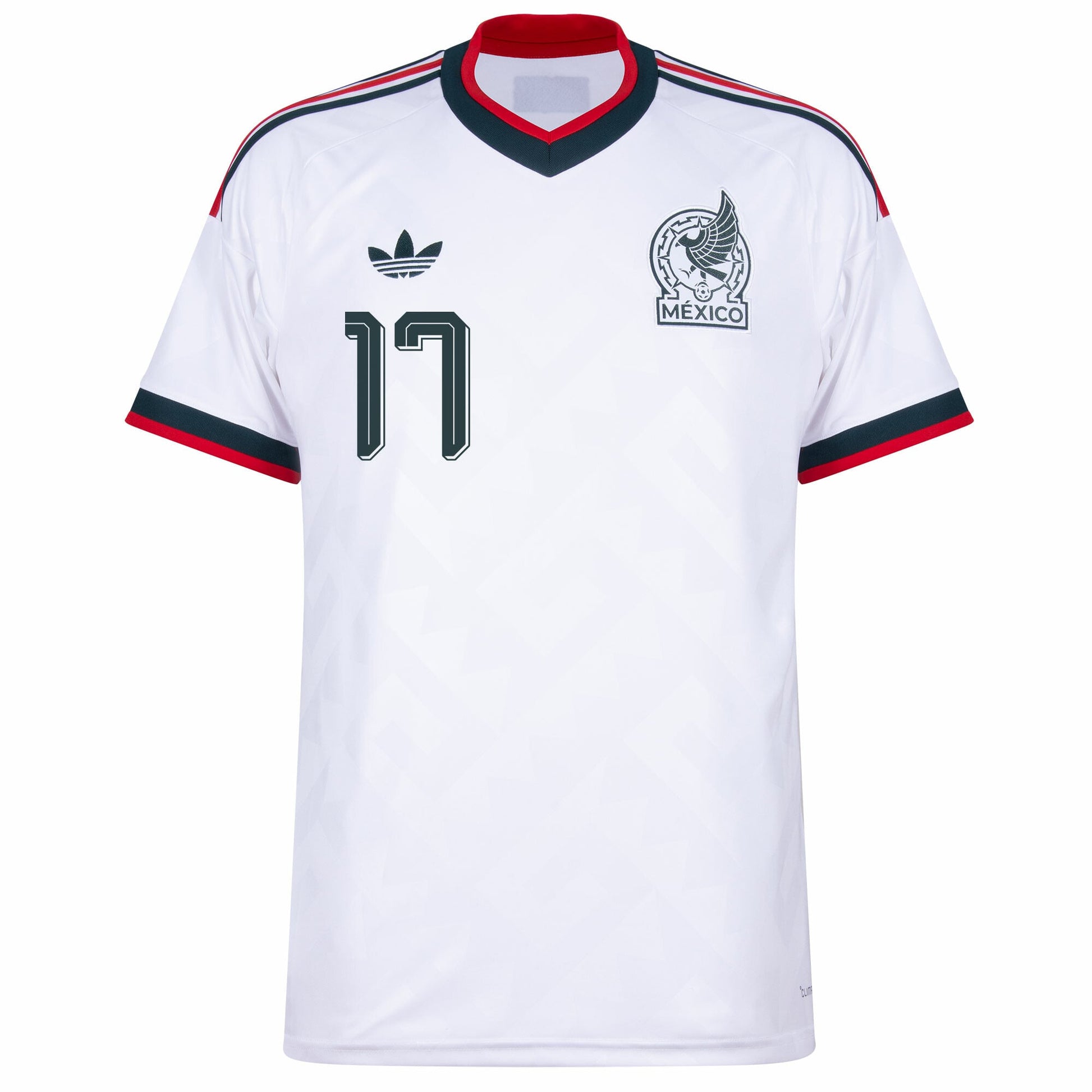 Mexico Away Fan Jersey Pineda 17 Shirt 2026-2027 GoJersey