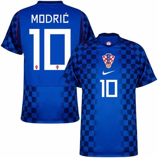 Croatia Away Modrić 10 Fan Jersey 2026-2027 World Cup Go Jersey