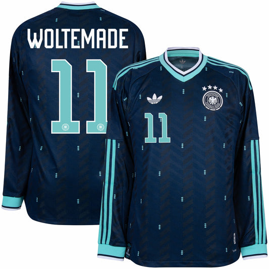Germany Player Version Away L/S Woltemade 11 Shirt 2026-2027 GoJersey