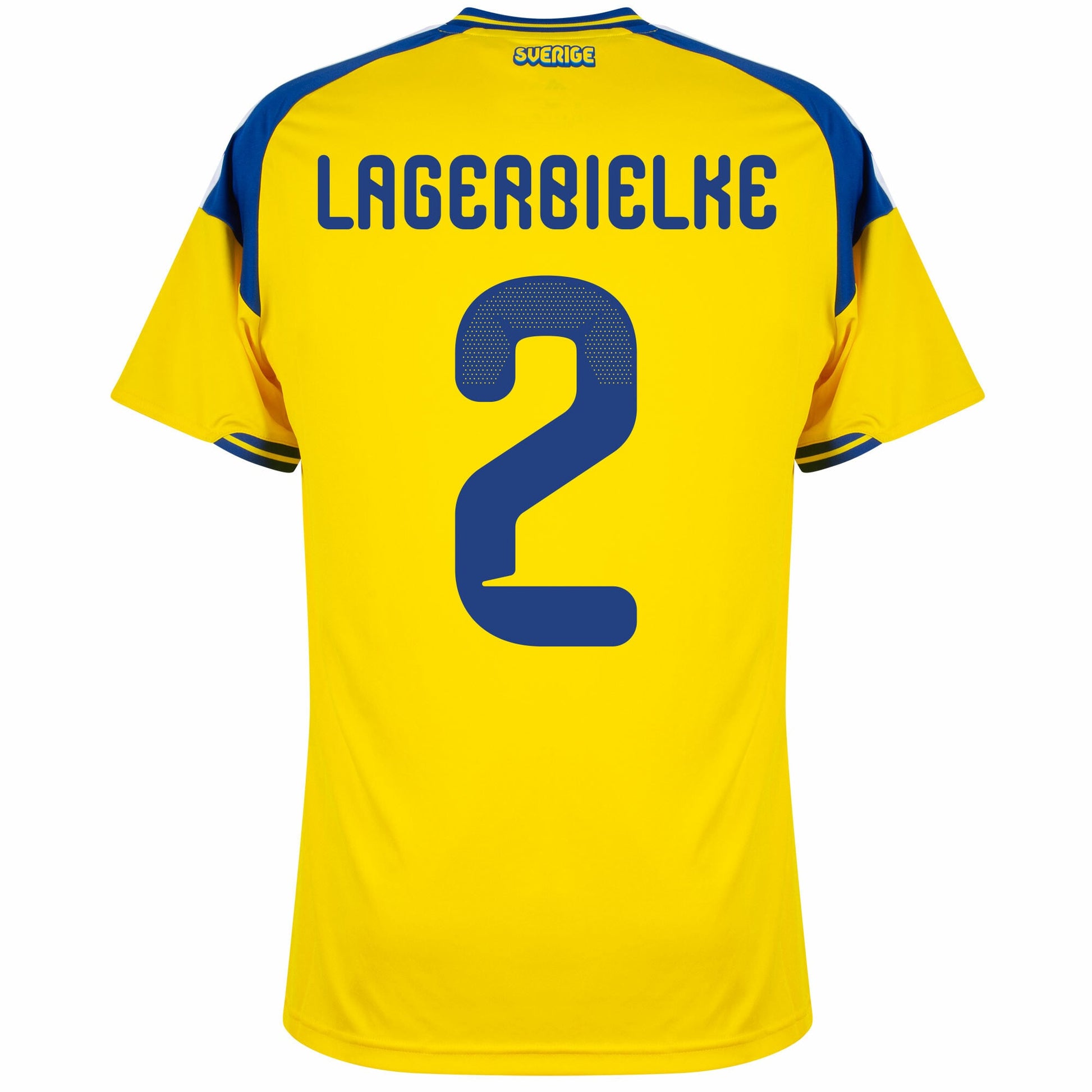 Sweden Home Lagerbielke 2 Fan Jersey 2026-2027 GoJersey