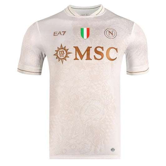 Jersey Napoli 2025/26 II Fan EA7 Man Begê Go Jersey