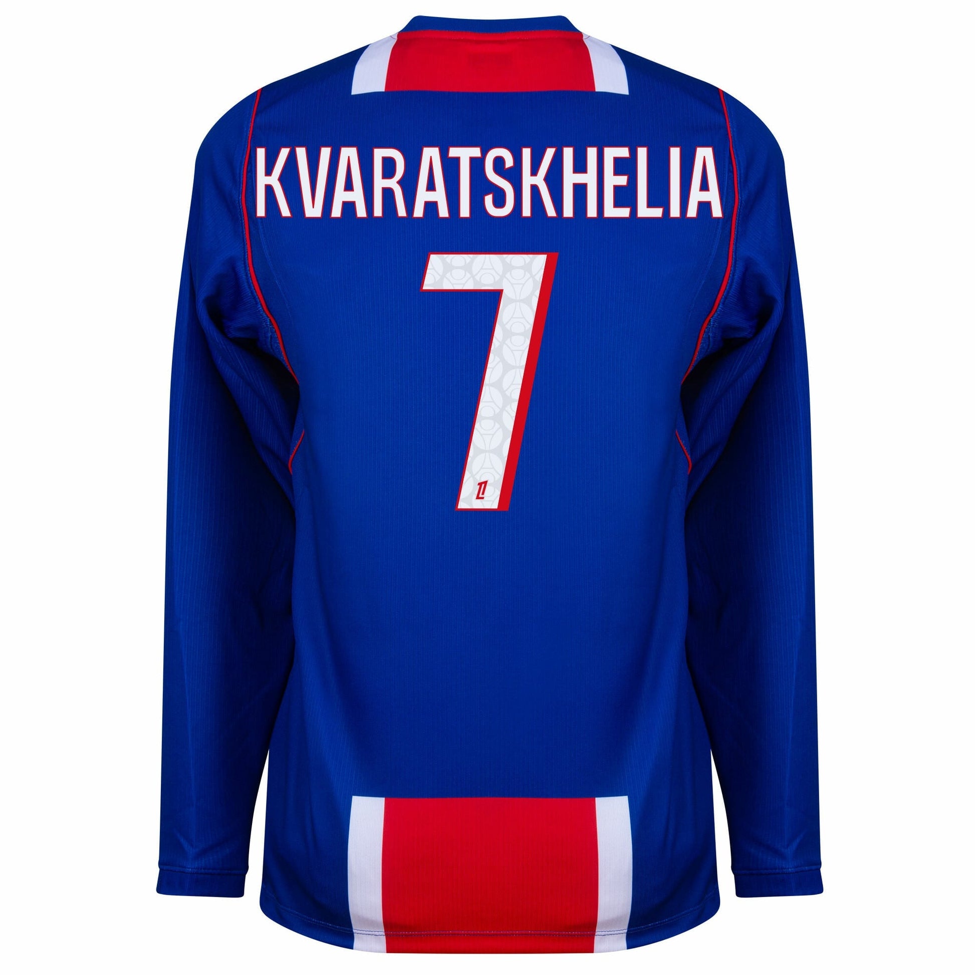 PSG Paris Saint Germain Home Kvaratskhelia 7 L/S Fan Jersey 2026-2027 Go Jersey