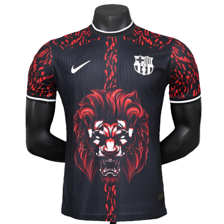 Barcelona 25/26 Lion Edition Jersey - Red - Player Version Go Jersey