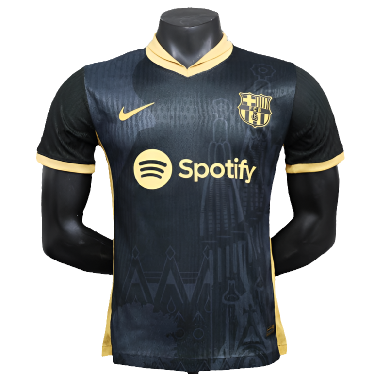 Barcelona 25/26 Special Jersey - Black - Player Version Go Jersey