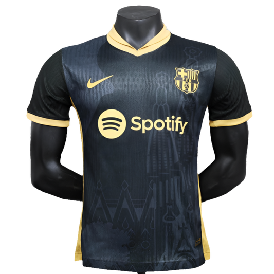 Barcelona 25/26 Special Jersey - Black - Player Version Go Jersey