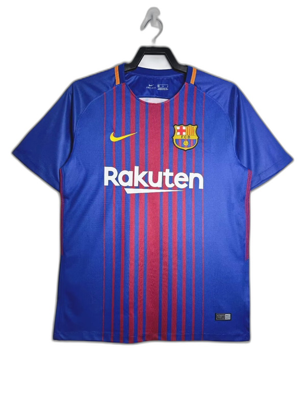 Barcelona 17/18 I Home Jersey - Retro Version Go Jersey