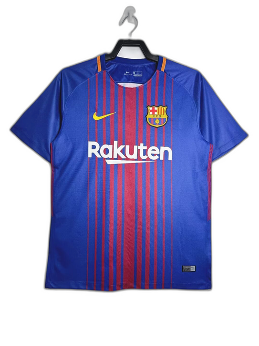 Barcelona 17/18 I Home Jersey - Retro Version Go Jersey