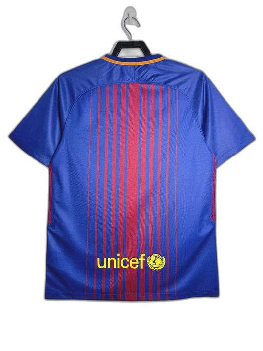 Barcelona 17/18 I Home Jersey - Retro Version Go Jersey