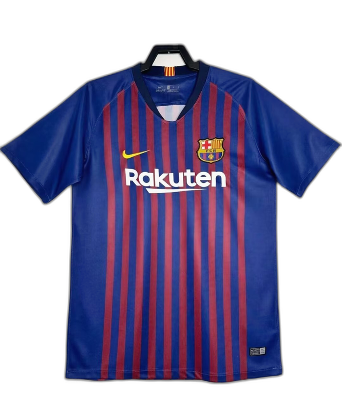 Barcelona 18/19 I Home Jersey - Retro Version Go Jersey