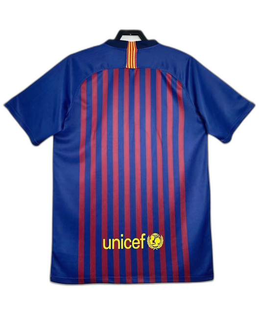 Barcelona 18/19 I Home Jersey - Retro Version Go Jersey