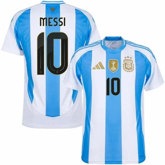 Argentina Home Jersey 2024/25 Messi 10 Go Jersey