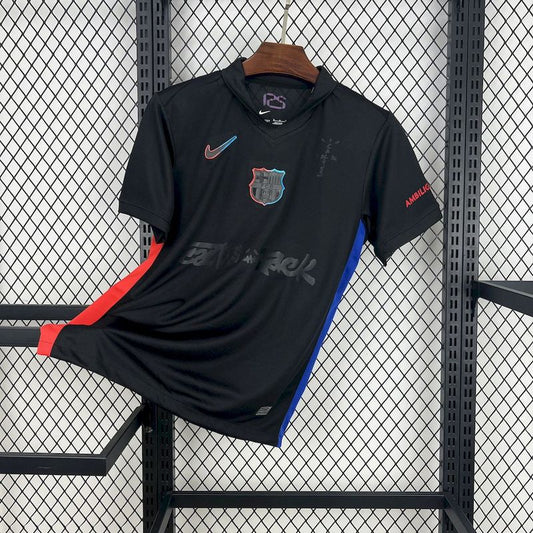 Barcelona Away Jersey X Travis Scott Black Go Jersey