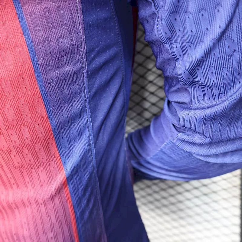 Barcelona 25/26 Home Player Jersey - Long Sleeve Go Jersey