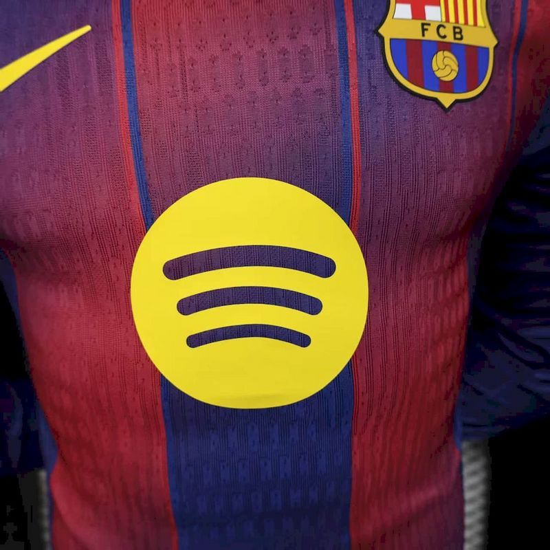 Barcelona 25/26 Home Player Jersey - Long Sleeve Go Jersey