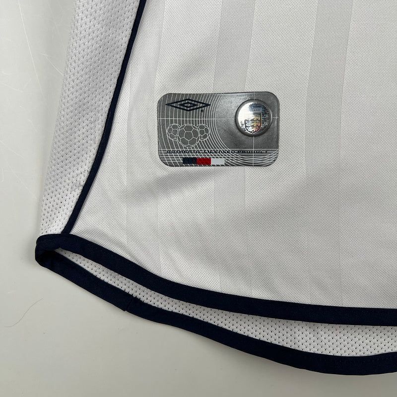 Inglaterra home 2002 Retro Go Jersey