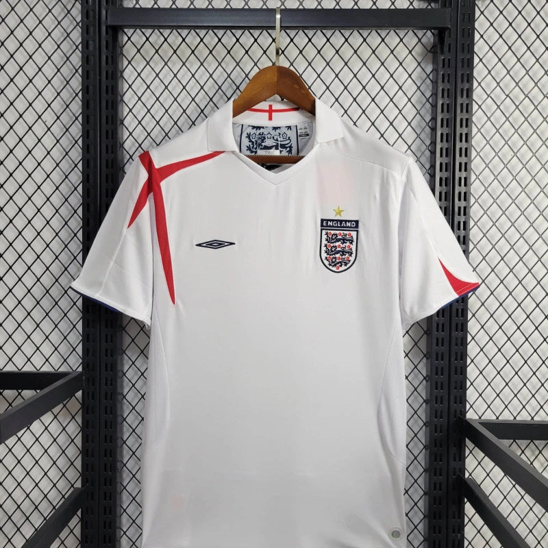 Inglaterra home  2005 Retro Go Jersey
