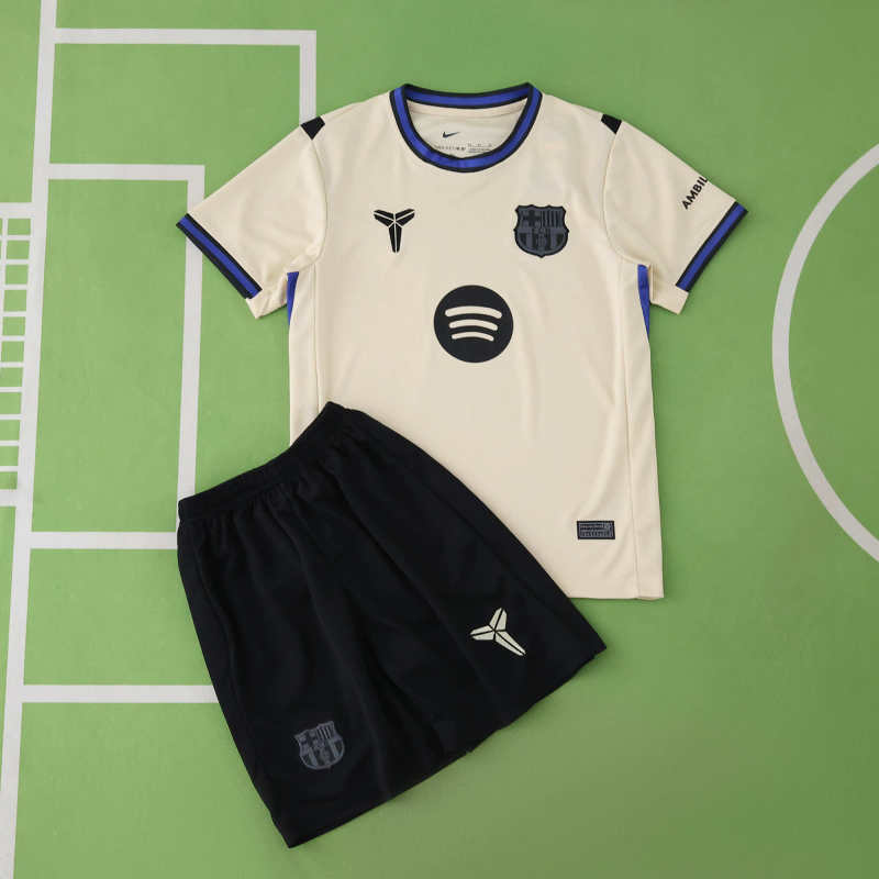 Kids Barcelona x Kobe Bryant Away Kit 2025/26 Go Jersey