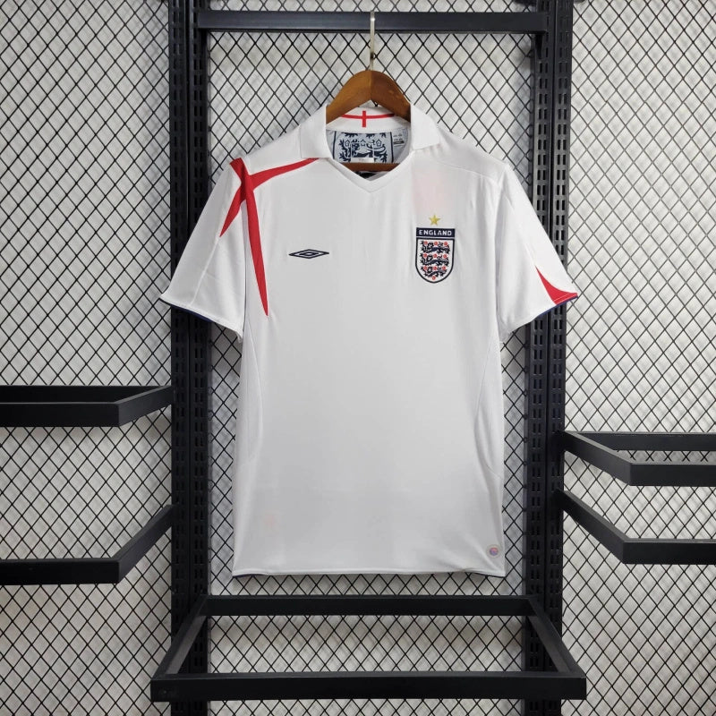 Inglaterra home  2005 Retro Go Jersey