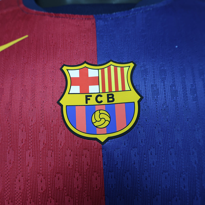 Barcelona Home Player Jersey X Travis Scott - Long Sleeve Go Jersey
