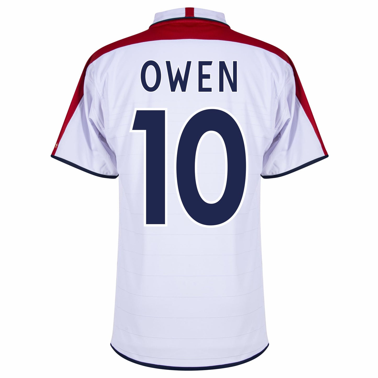 England Retro Home Owen 10 Shirt 2004-2005
