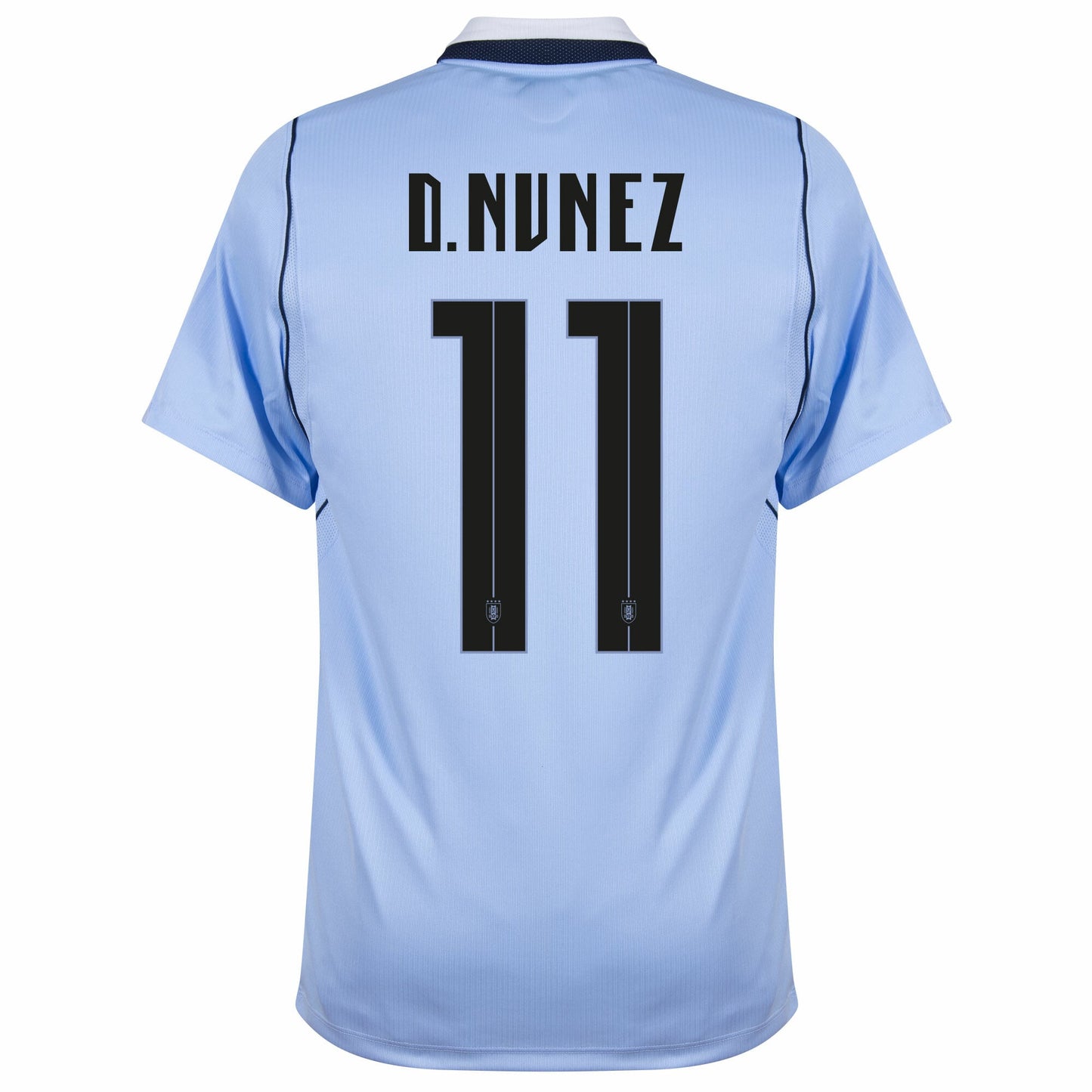 Uruguay Home D. Nunez 11 Fan Jersey Shirt 2026-2027 (Fan Style Printing) Go Jersey