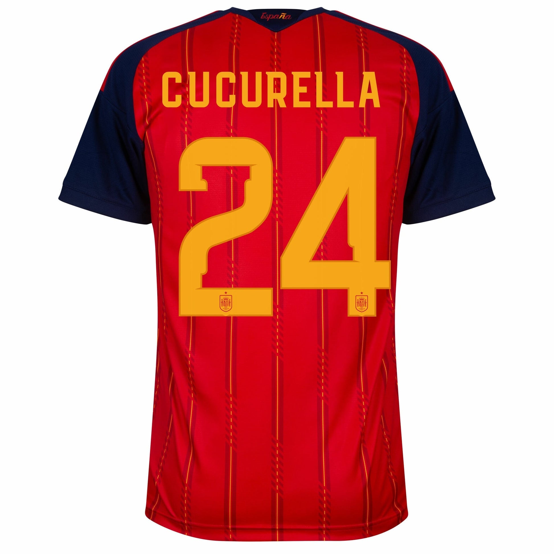 Spain Home Cucurella 24 Fan Jersey 2026-2027 World Cup Go Jersey